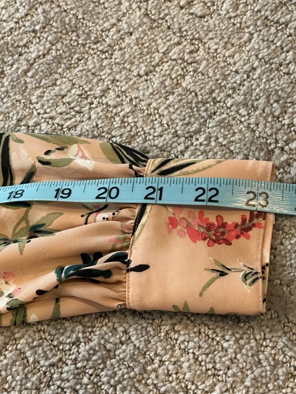Kate Spade Botanical Floral Ruffle Collar Button-Front Blouse - Pink, Size XXS